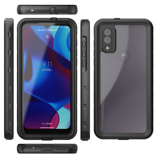 [A-Series] Motorola Moto G Pure (2021) - Redpepper Full Covered Waterproof Heavy Duty Tough Armor Case - Polar Tech Australia