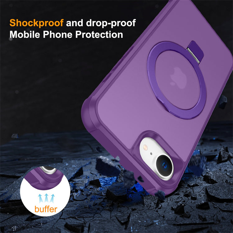 Load image into Gallery viewer, [Magsafe Compatible][360° Rotating Stand] Apple iPhone 16e Full-coverage Shockproof Essentials Series Case - Polar Tech Australia
