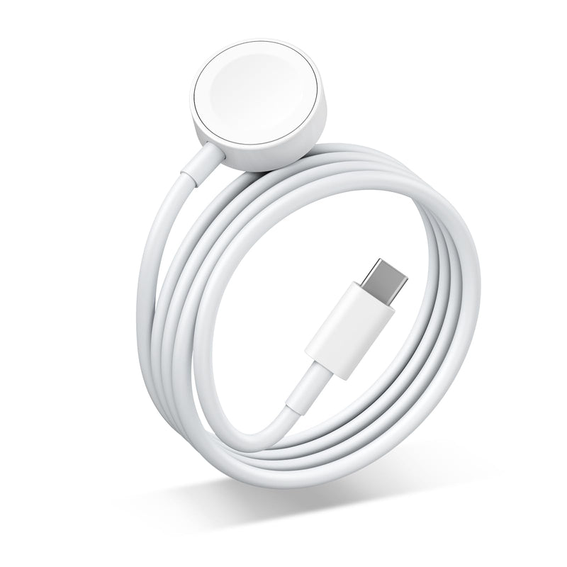 Cargue la imagen en el visor de la galería, [USB-C Port] Apple Watch Magnetic Wireless Charger Charging Cable Cord

