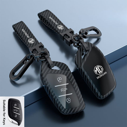 MG Zinc Alloy + TPU Smart Car Key Fob Case Cover For MG3, MG5, MG6, MG7, GT, GSF, ONE, ZS, EV EZS, HS, EHS,ONE - Polar Tech Australia