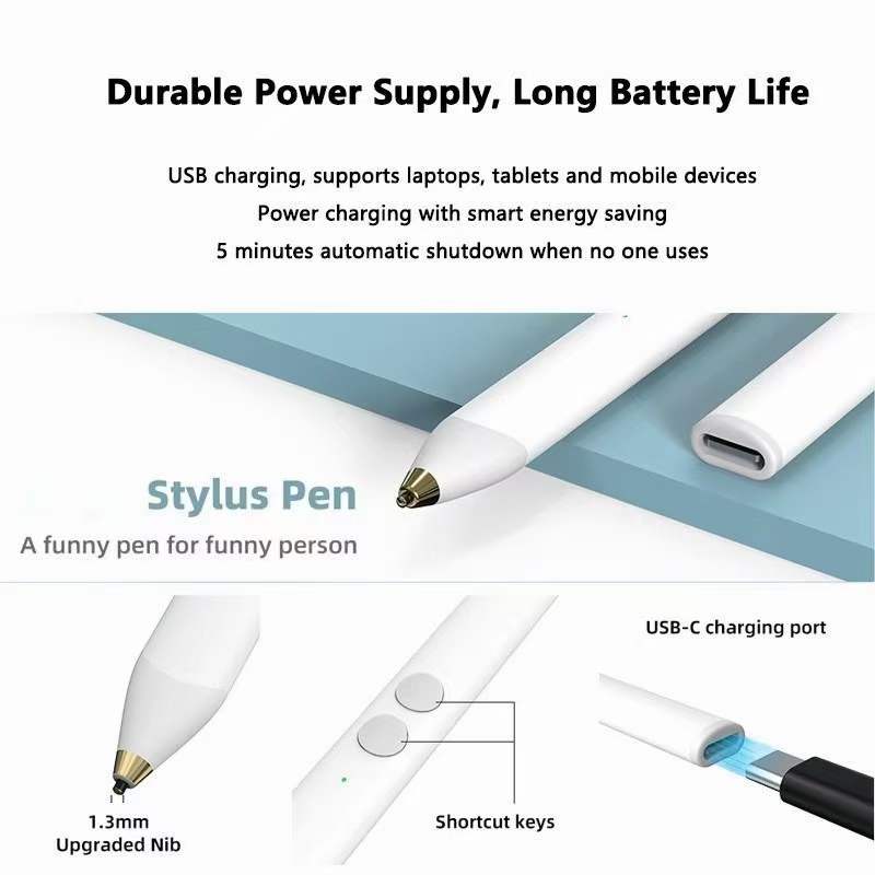 Load image into Gallery viewer, [Bluetooth] Universal iPad iPhone Tablet Phone Compatible Stylus Active Touch Drawing Writing Pen - Polar Tech Australia
