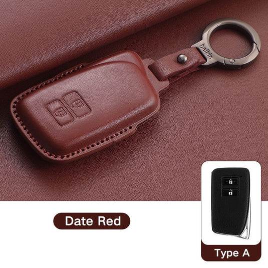 Lexus Leather Car Key Fob Case Cover For ES200, ES300H, RX300, RX350H, NX260, LX570, RX270