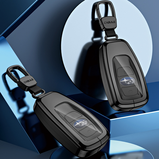 Subaru Alloy + TPU Film Protection Car Key Fob Case Cover For Outback, Forester, Impreza, WRX, XV, Crosstrek, Legacy - Polar Tech Australia
