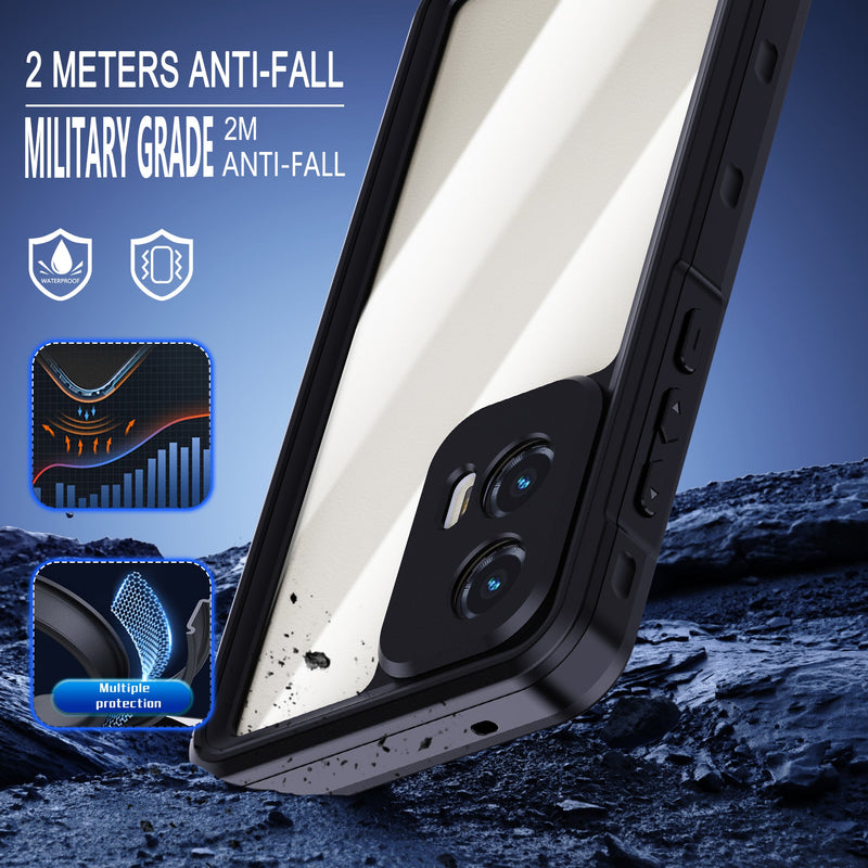 Chargez l&#39;image dans la visionneuse de la galerie, [A-Series] Motorola Moto G Stylus 5G (2024) - Redpepper Full Covered Waterproof Heavy Duty Tough Armor Case - Polar Tech Australia
