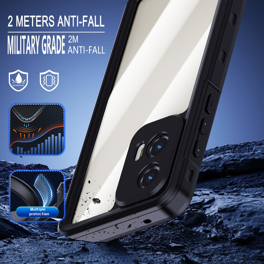 [A-Series] Motorola Moto G Stylus 5G (2024) - Redpepper Full Covered Waterproof Heavy Duty Tough Armor Case - Polar Tech Australia
