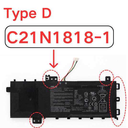 [C21N1818 / C21N1818-1 / C21N1818-2] ASUS VivoBook X412 / X512 / X712 Series - Replacement Battery - Polar Tech Australia