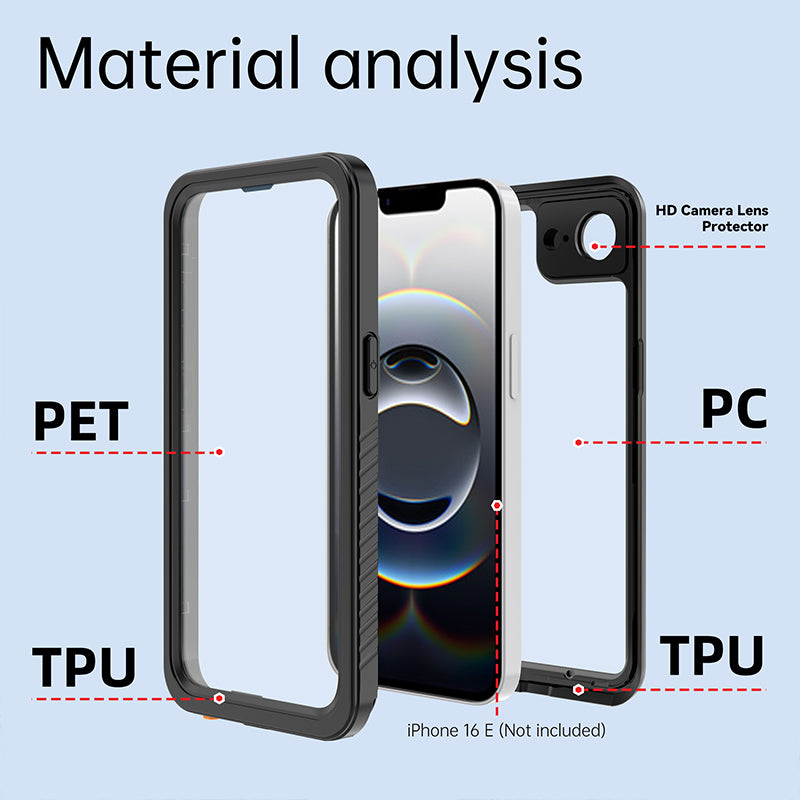 Cargue la imagen en el visor de la galería, [FM Series] Apple iPhone 16e - Redpepper Full Covered Waterproof Heavy Duty Tough Armor Case - Polar Tech Australia
