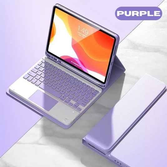 Apple iPad 5/6 9.7'' 5/6th Gen (2017/2018) Smart Wireless Keyboard Flip Case With Backlit - i-Station Mobile Phone & Electronic Device Repair and Accessories