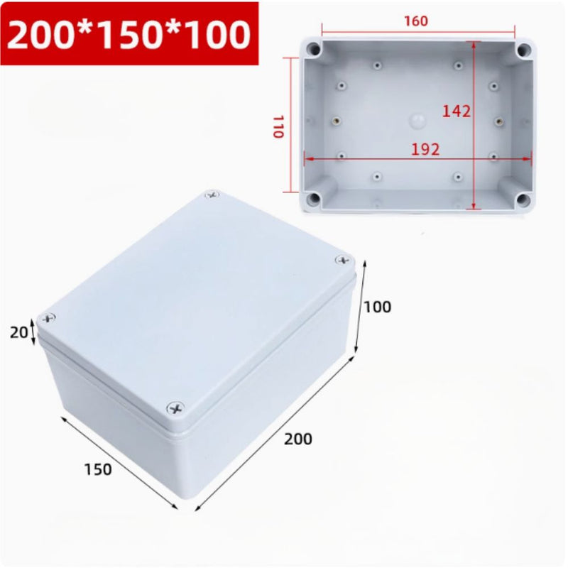 Load image into Gallery viewer, IP67 Waterproof indoor &amp; outdoor Various Size ABS Plastic DIY Junction Box Enclosure Box - Polar Tech Australia
