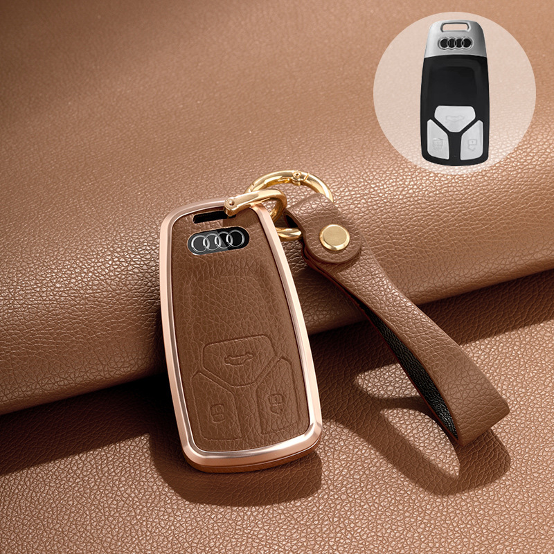 Chargez l&#39;image dans la visionneuse de la galerie, Audi 360° All Inclusive Car Key Fob Case Cover For A3, A4, A5, A6, A7, A8, Q2, Q5, Q7, Q8, e-tron
