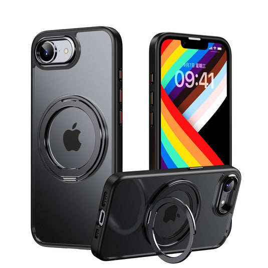 [Magsafe Compatible][360° Rotating Stand] Apple iPhone 16e Matte Shockproof Essentials Series Case - Polar Tech Australia