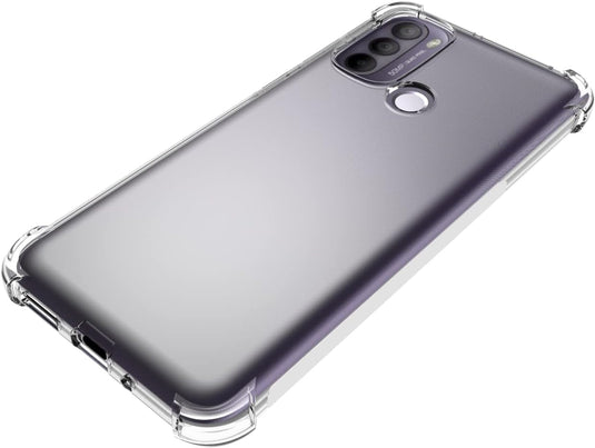 Motorola Moto G31 - AirPillow Cushion Transparent Soft Clear TPU Four Corners Protective Case - Polar Tech Australia