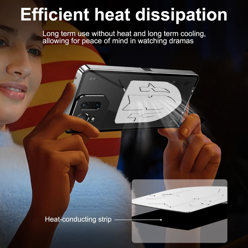 Cargue la imagen en el visor de la galería, Asus ROG Phone 9 / 9 Pro - Metal Frame Heat Dissipation with Shockproof Phone Case - Polar Tech Australia
