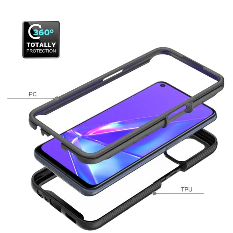 Load image into Gallery viewer, OPPO A52 / A72 / A92 - Transparent TPU + PC Anti-Drop Phone Case - Polar Tech Australia
