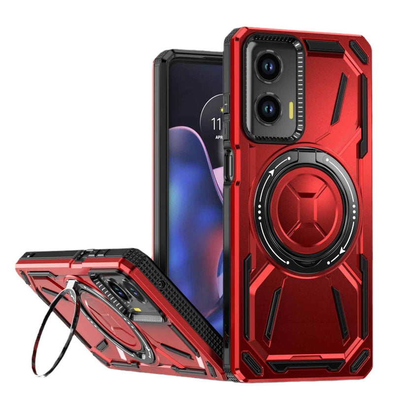 Load image into Gallery viewer, [Built-in ring bracket] Motorola Moto Edge 50 Ultra - Shield Shockproof Rugged Heavy Duty Case - Polar Tech Australia
