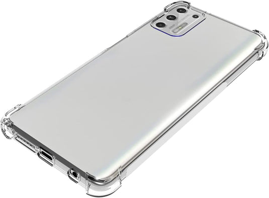 Motorola Moto G Stylus 2021 - AirPillow Cushion Transparent Soft Clear TPU Four Corners Protective Case - Polar Tech Australia