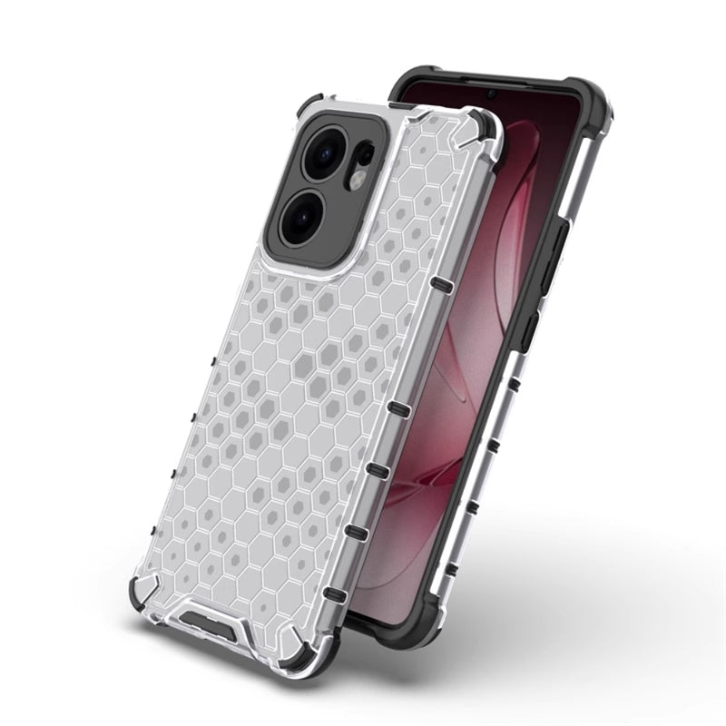 Load image into Gallery viewer, OPPO Reno13 F 4G/5G - Honeycomb Transparent Shockproof Protection Case - Polar Tech Australia
