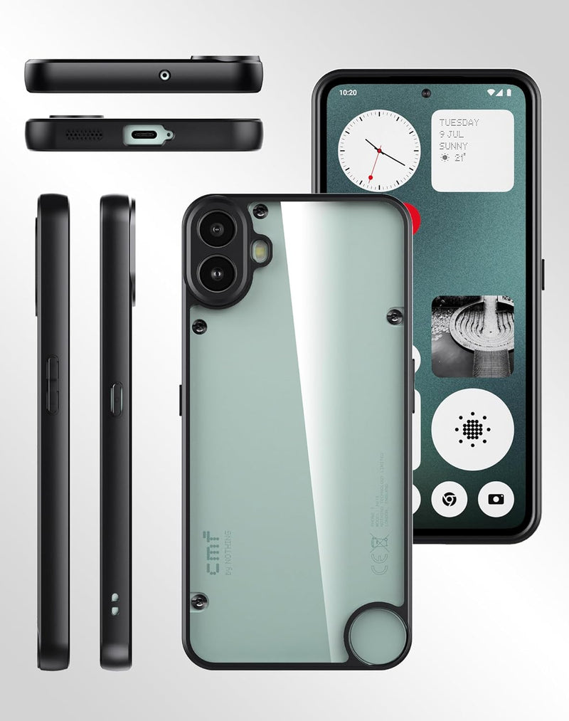 Load image into Gallery viewer, Nothing CMF Phone 1 - Shockproof Hard PC Back  Soft TPU Bumper Case - Polar Tech Australia
