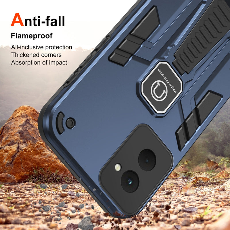 Load image into Gallery viewer, Motorola Moto G84 - TPU + PC Full Body Shockproof Phone Case with a Hidden Kickstand - Polar Tech Australia
