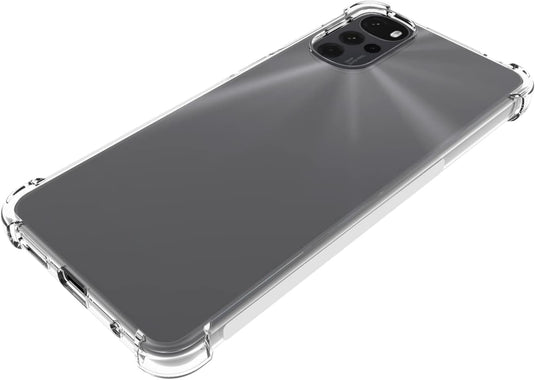 Motorola Moto G22 - AirPillow Cushion Transparent Soft Clear TPU Four Corners Protective Case - Polar Tech Australia