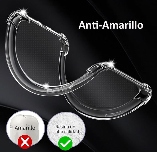 Motorola Moto E13 - AirPillow Cushion Transparent Soft Clear TPU Four Corners Protective Case - Polar Tech Australia