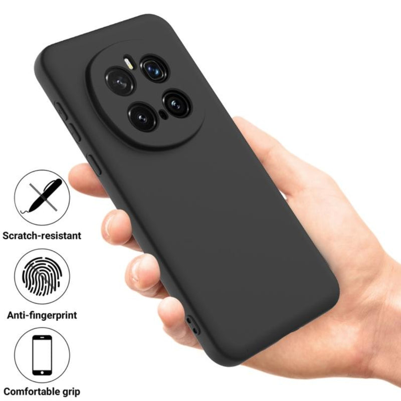 Load image into Gallery viewer, Honor Magic7 Pro (PTP-N49, PTP-AN10) - Solid Color Liquid Silicone Dropproof Full Coverage Phone Case
