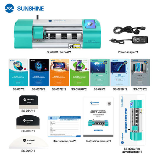 [SS-890C Pro] SUNSHINE Multifunctional Intelligent Cloud Film Cutting Machine（12.9 INCH)/Upgraded version - Polar Tech Australia