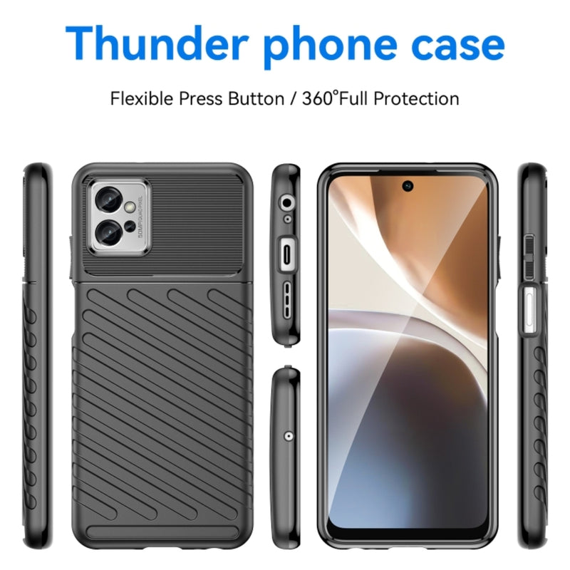 Load image into Gallery viewer, Motorola Moto G32 - Thunder Series Twill Texture Thickened Anti-fall Protection TPU Case - Polar Tech Australia
