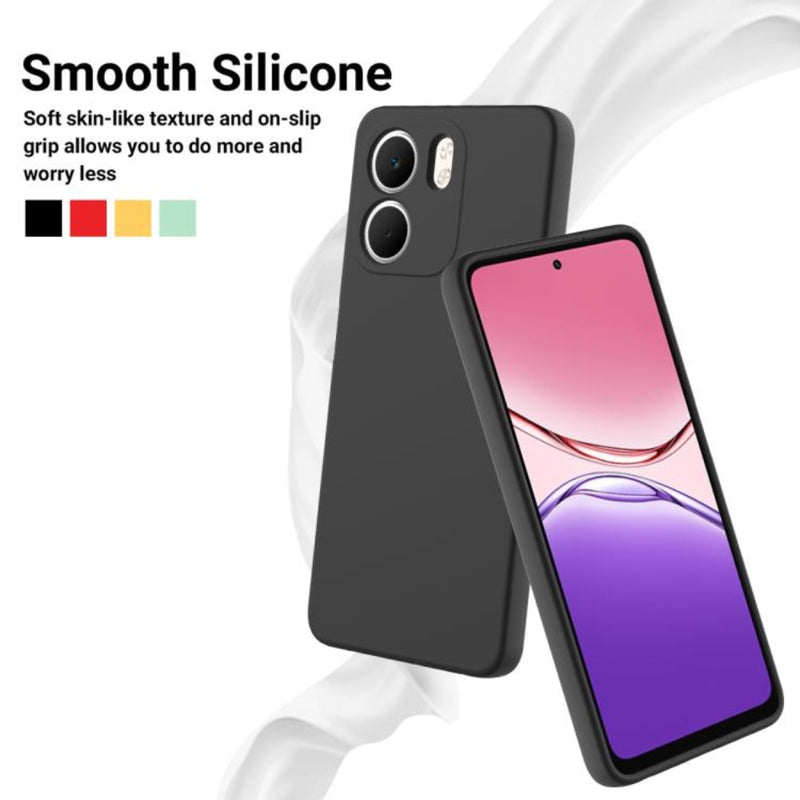 Load image into Gallery viewer, OPPO A5X 4G/5G - Solid Color Liquid Silicone Dropproof Full Coverage Phone Case
