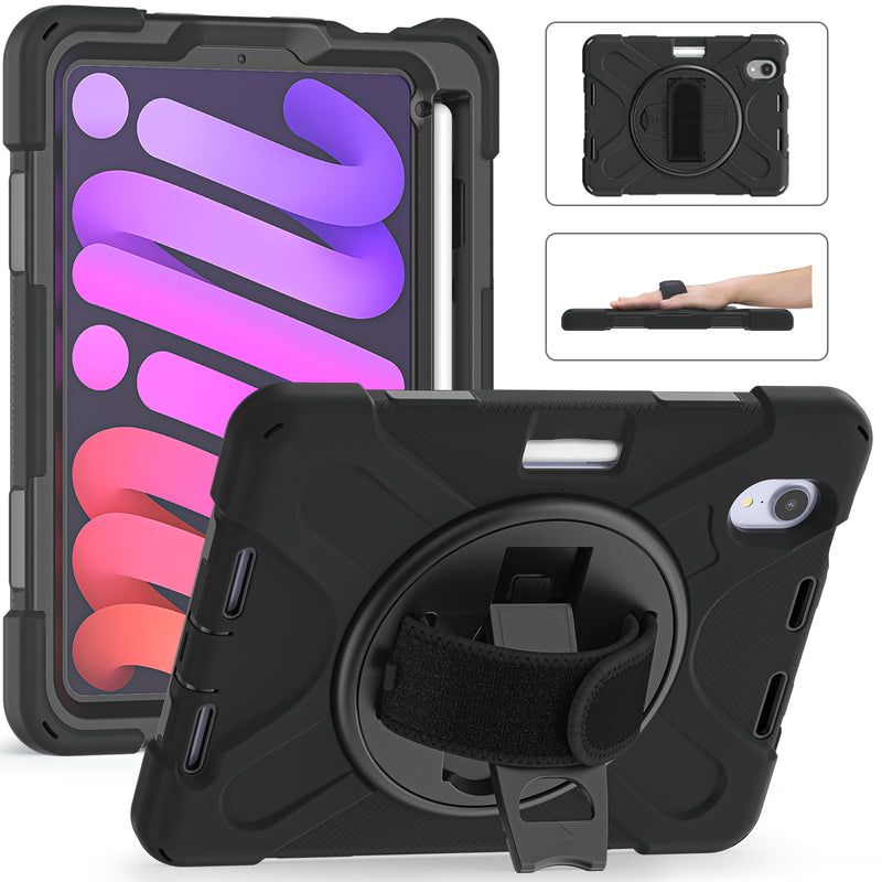 Chargez l&#39;image dans la visionneuse de la galerie, Apple iPad Mini 6 6th Gen Defender Heavy Duty Drop Proof Rugged Protective Stand Case - Polar Tech Australia
