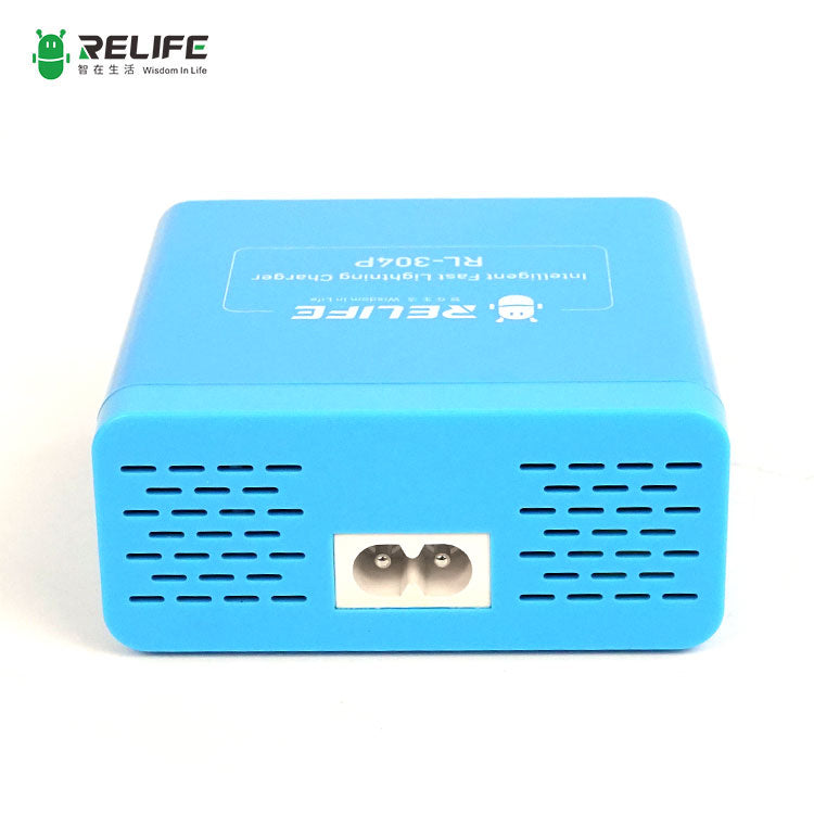 Cargue la imagen en el visor de la galería, [RL-304P] RELIFE Smart 6-Port Digital Display Lightning Charger - Polar Tech Australia
