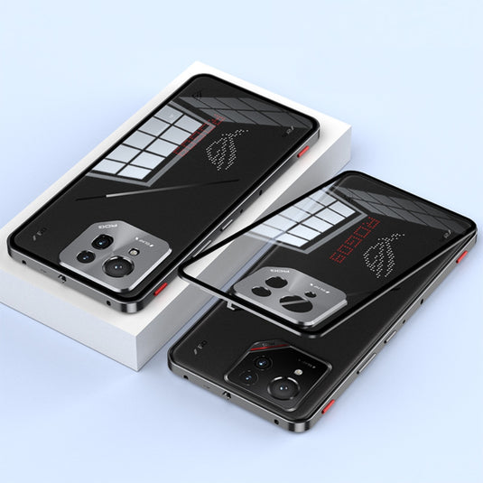 Asus ROG Phone 9 / 9 Pro - Metal Frame Frosted Magnetic Phone Case - Polar Tech Australia