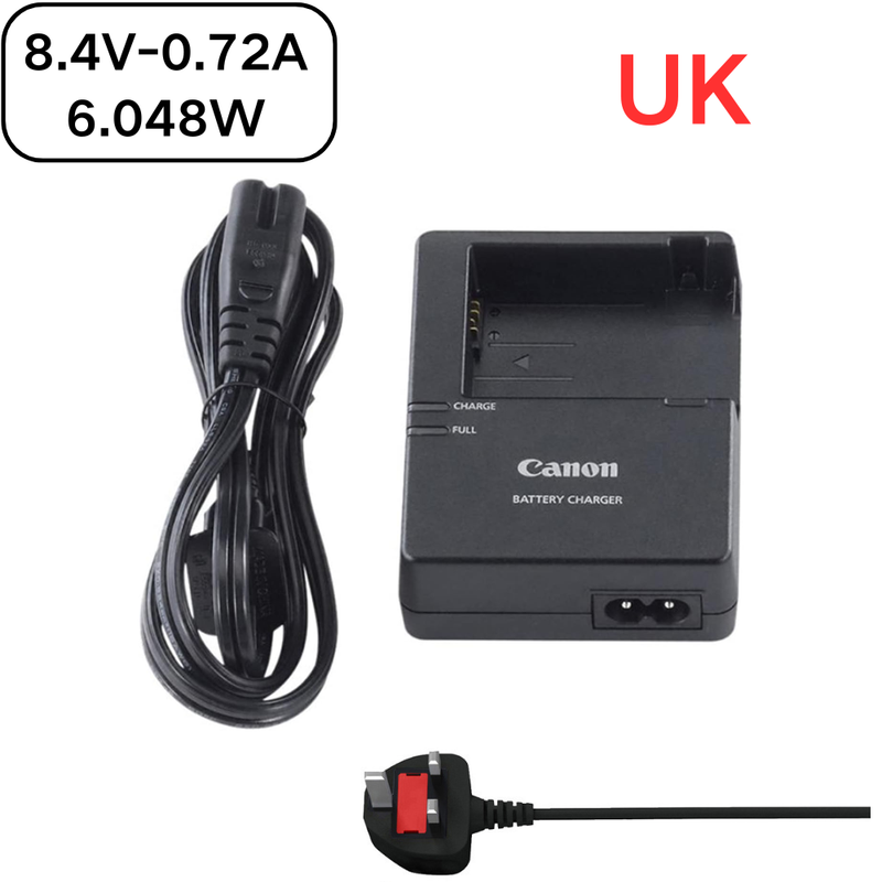Cargue la imagen en el visor de la galería, [LC-E8C][8.4V-0.72A]  Canon LP-E8 Battery / EOS 700D 600D 650D 550D Series - Camera Charger Power Supply Adapter

