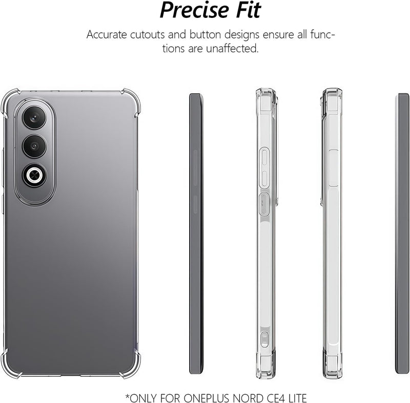 Load image into Gallery viewer, OnePlus 1+CE 4 Lite - AirPillow Cushion Transparent Soft Clear TPU Four Corners Protective Case - Polar Tech Australia
