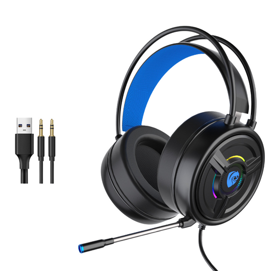PSH Stereo Gaming Headset Computer Game Headphones - Polar Tech Australia