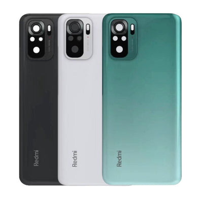 [With Camera Lens] Xiaomi Redmi Note 10 Back Rear Battery Cover - Polar Tech Australia