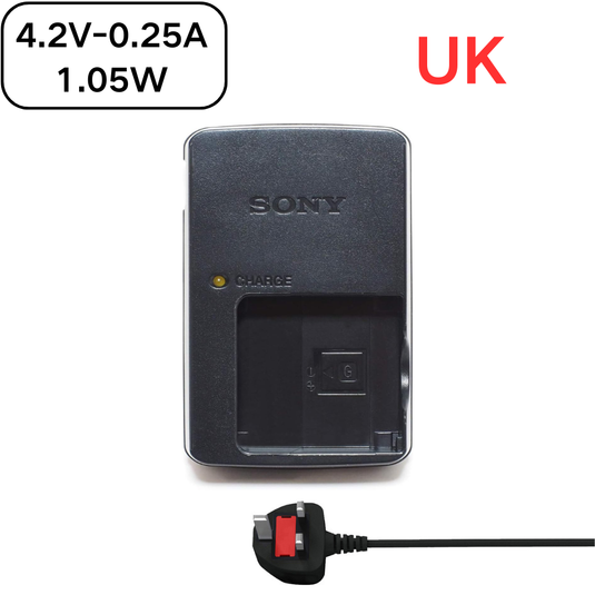 [BC-CSG][4.2V-0.25A] Sony NP-BG1 Battery / DSC-W30 DSC-W80 DSC-T100 Series - Camera Charger Power Supply Adapter