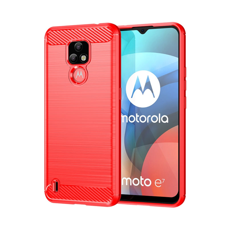 Cargue la imagen en el visor de la galería, Motorola Moto E7 Plus - Heavy Duty Rugged Anti Knock Back Cover
