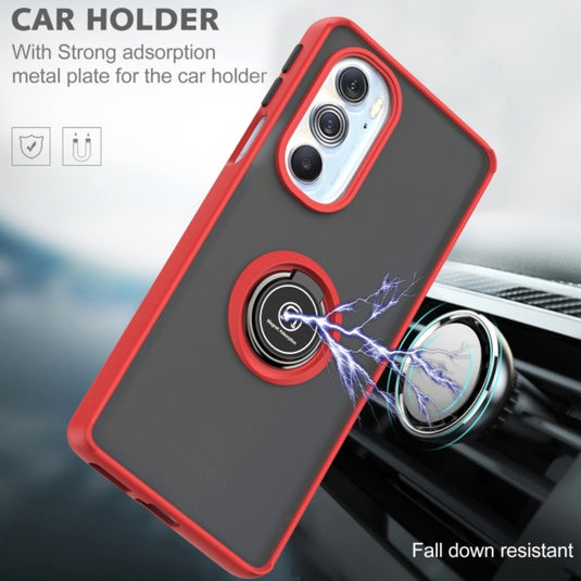 Motorola Moto G35 - Armor Matte Magnetic Ring Stand Case - Polar Tech Australia