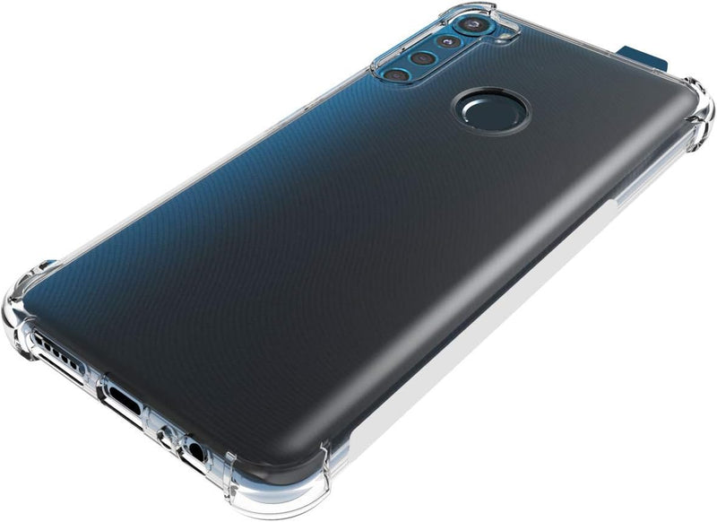 Load image into Gallery viewer, Motorola Moto One Fusion Plus - AirPillow Cushion Transparent Soft Clear TPU Four Corners Protective Case - Polar Tech Australia
