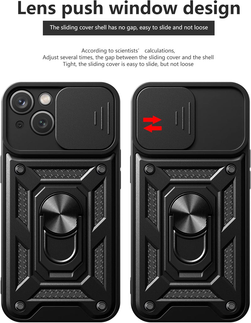 Chargez l&#39;image dans la visionneuse de la galerie, [Magnetic Ring Kickstand][Camera Cover] Motorola Moto Edge 40Pro/Edge Plus 2023/X40/X40 Pro - Shield Shockproof Rugged Heavy Duty Case - Polar Tech Australia

