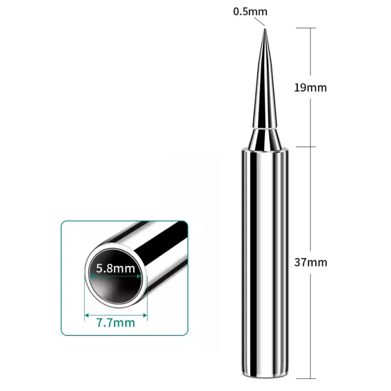 Cargue la imagen en el visor de la galería, [ LXZ923377] 907 Universal Internal Heating Soldering Iron Tip - Polar Tech Australia
