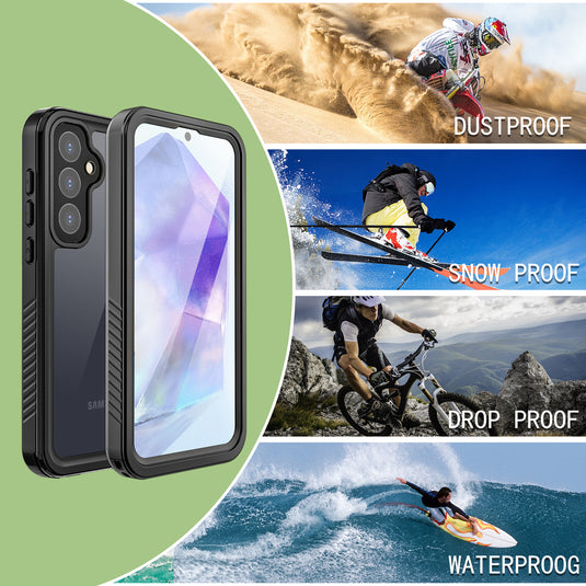 Samsung Galaxy A55 5G (SM-A556) Redpepper Waterproof Heavy Duty Tough Armor Case - Polar Tech Australia
