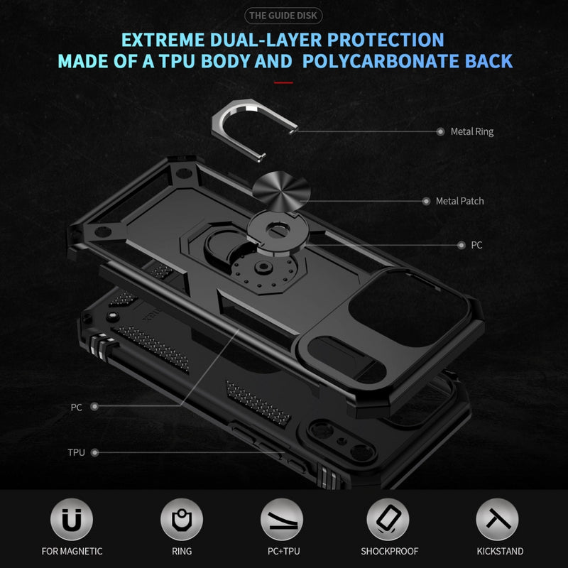 Load image into Gallery viewer, Apple iPhone 17 Air - Shockproof Heavy Duty Hard Bumper Rugged Mobile Phone Case
