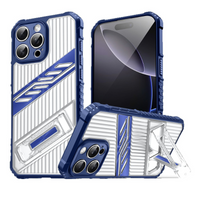 [Built-in Invisibla Bracket] Apple iPhone 16e Transparent Shockproof Protective Case - Polar Tech Australia