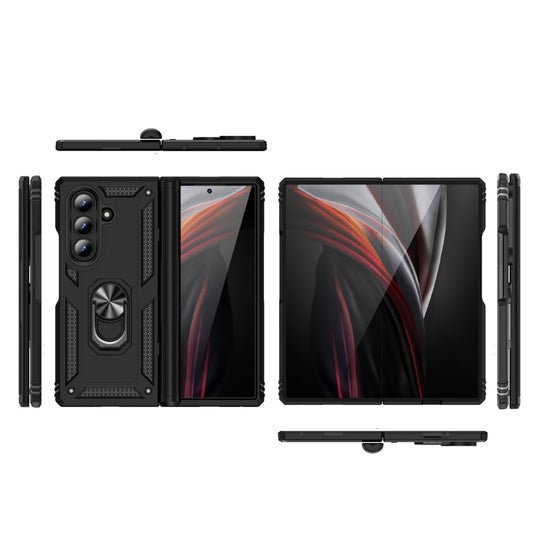 Samsung Galaxy Z Fold7 5G - Shockproof TPU + PC Phone Case with Holder