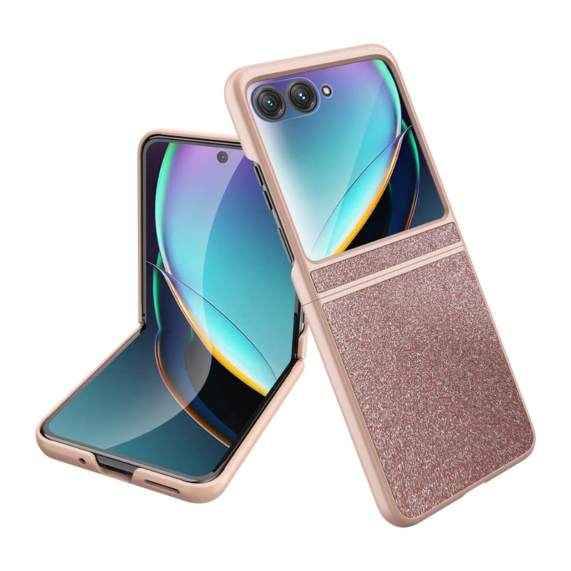 Cargue la imagen en el visor de la galería, Motorola Razr 40 Ultra - Glitter Sparkly Silicone Full Coverage Shockproof Phone Case - Polar Tech Australia

