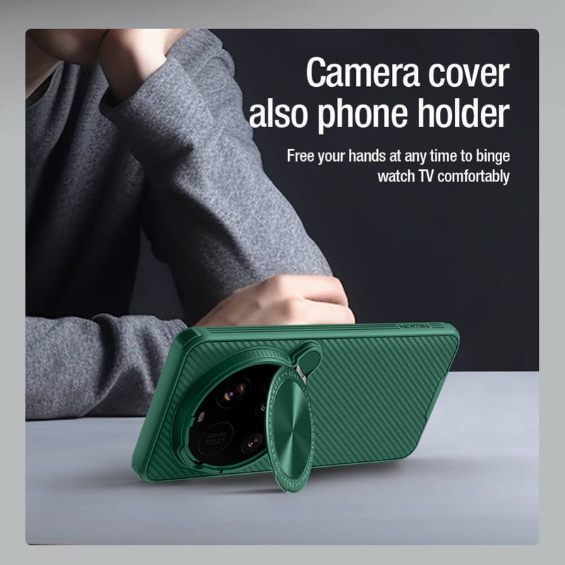 Cargue la imagen en el visor de la galería, [Magsafe Compatible] Xiaomi Mi 14 Ultra - Nillkin Super Matte Shield Flip Style Lens Camera Stand Protective Case - Polar Tech Australia
