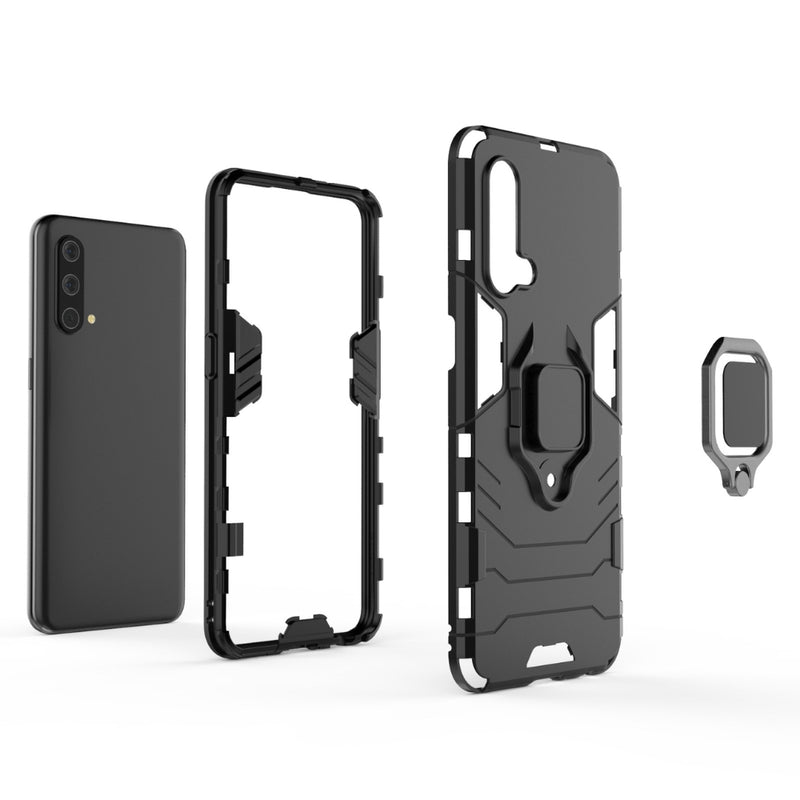 Cargue la imagen en el visor de la galería, OnePlus Nord CE - Heavy Duty Armor Case With Ring Holder Stand - Polar Tech Australia
