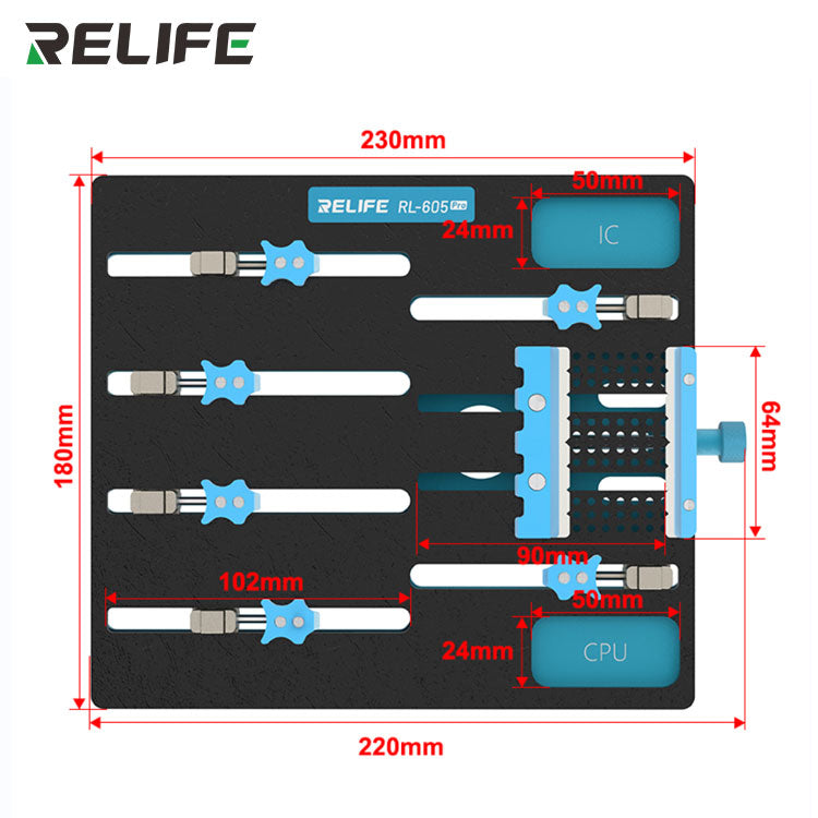 Cargue la imagen en el visor de la galería, [RL-605 Pro] RELIFE Laptop Motherboard Repair Multi-Purpose Fixture - Polar Tech Australia
